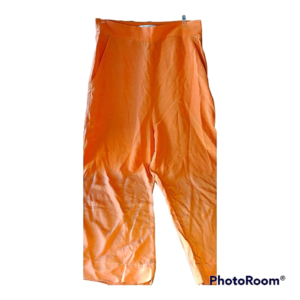 Paris Atelier & Other Stories Orange capris, size 4